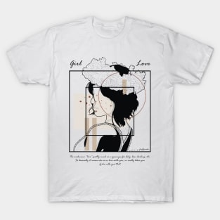 Girl Love version 4 T-Shirt